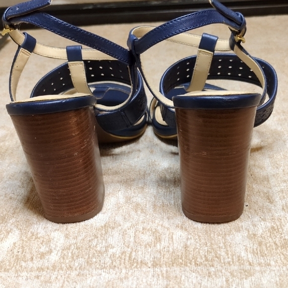 Cole Haan Cherie Women s Grand Block Sandals - BlueNavy 8.5B - Picture 5 of 7